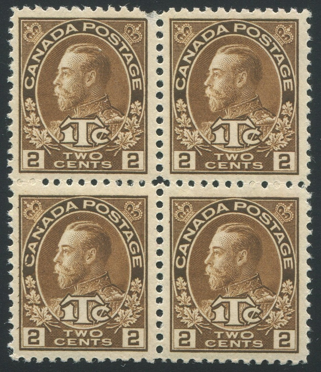 0163CA2007 - Canada MR4 - Mint Block of 4