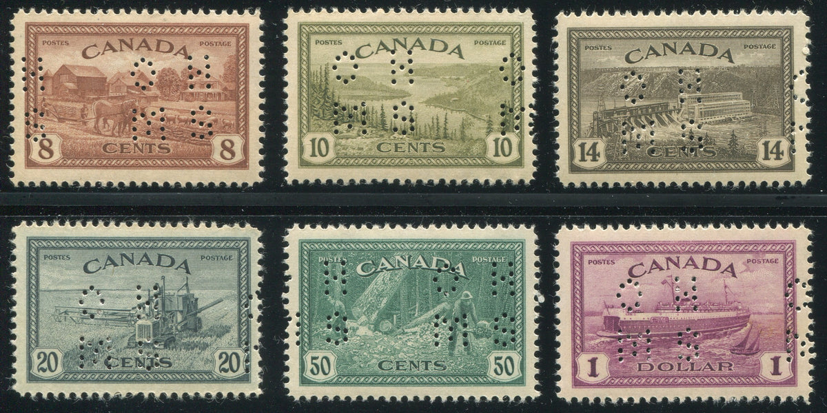 0324CA1711 - Canada O268-O273 - Mint Set