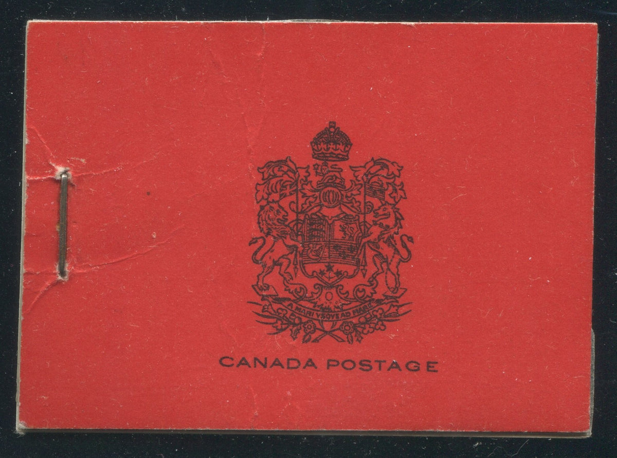 0166CA2209 - Canada BK16 - Empty Booklet