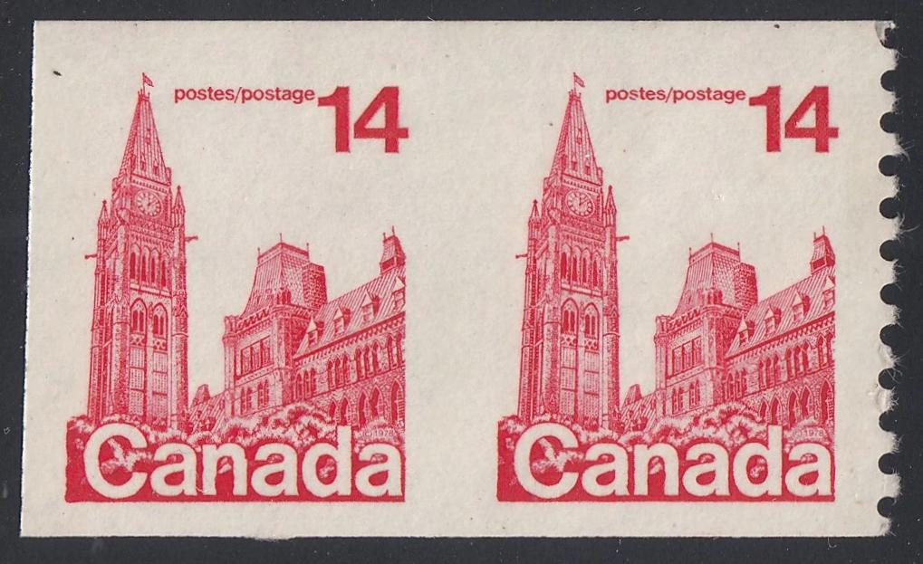 0730CA2205 - Canada #730a - Mint Imperf Pair
