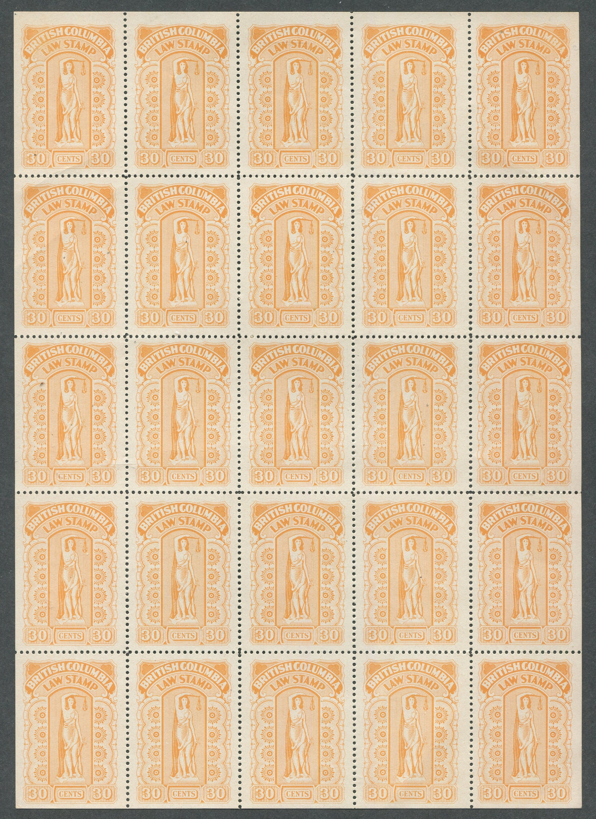 0038BC2007 - BCL38 - Mint Sheet of 25