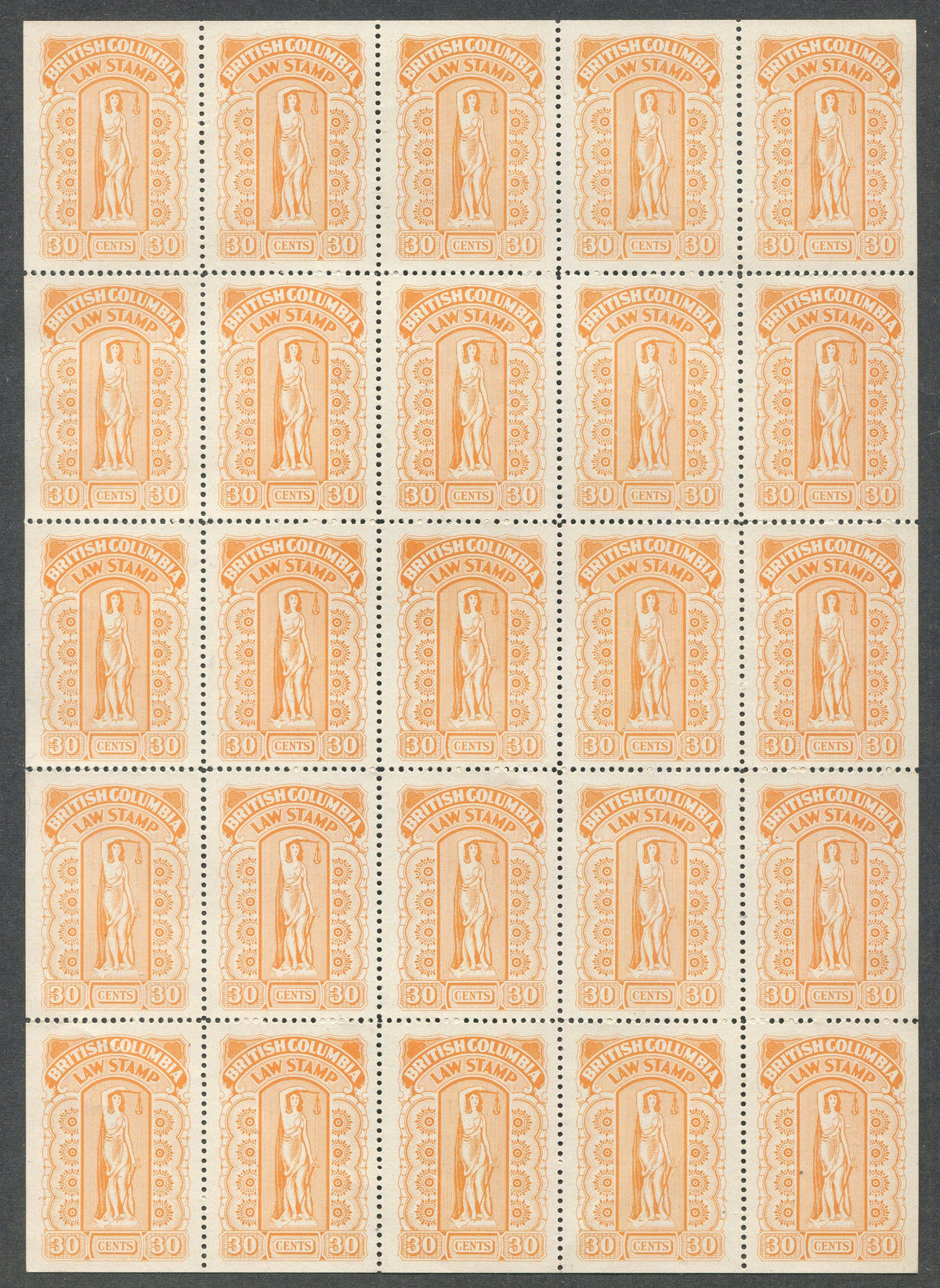 0038BC2010 - BCL38 - Mint Sheet of 25