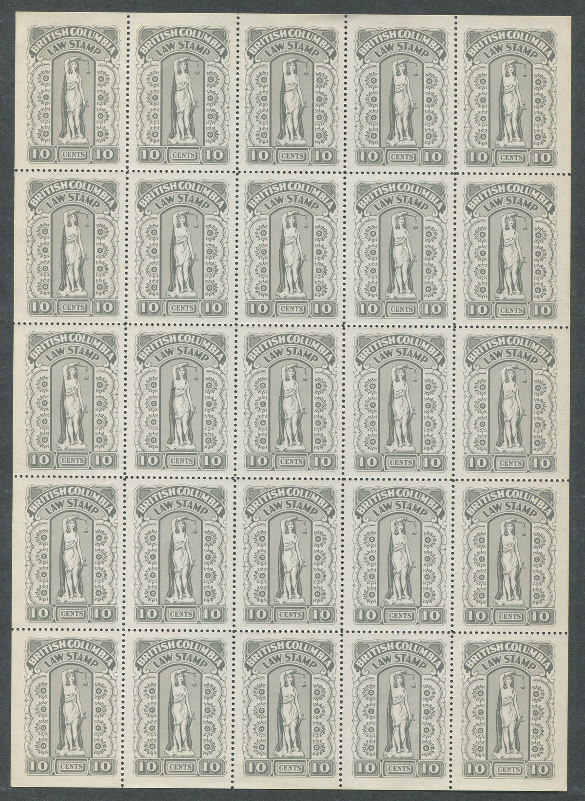 0041BC2007 - BCL41 - Mint Sheet of 25