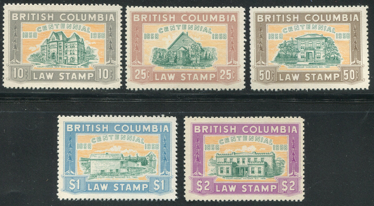 0046BC2009 - BCL46-BCL50 - Mint Set