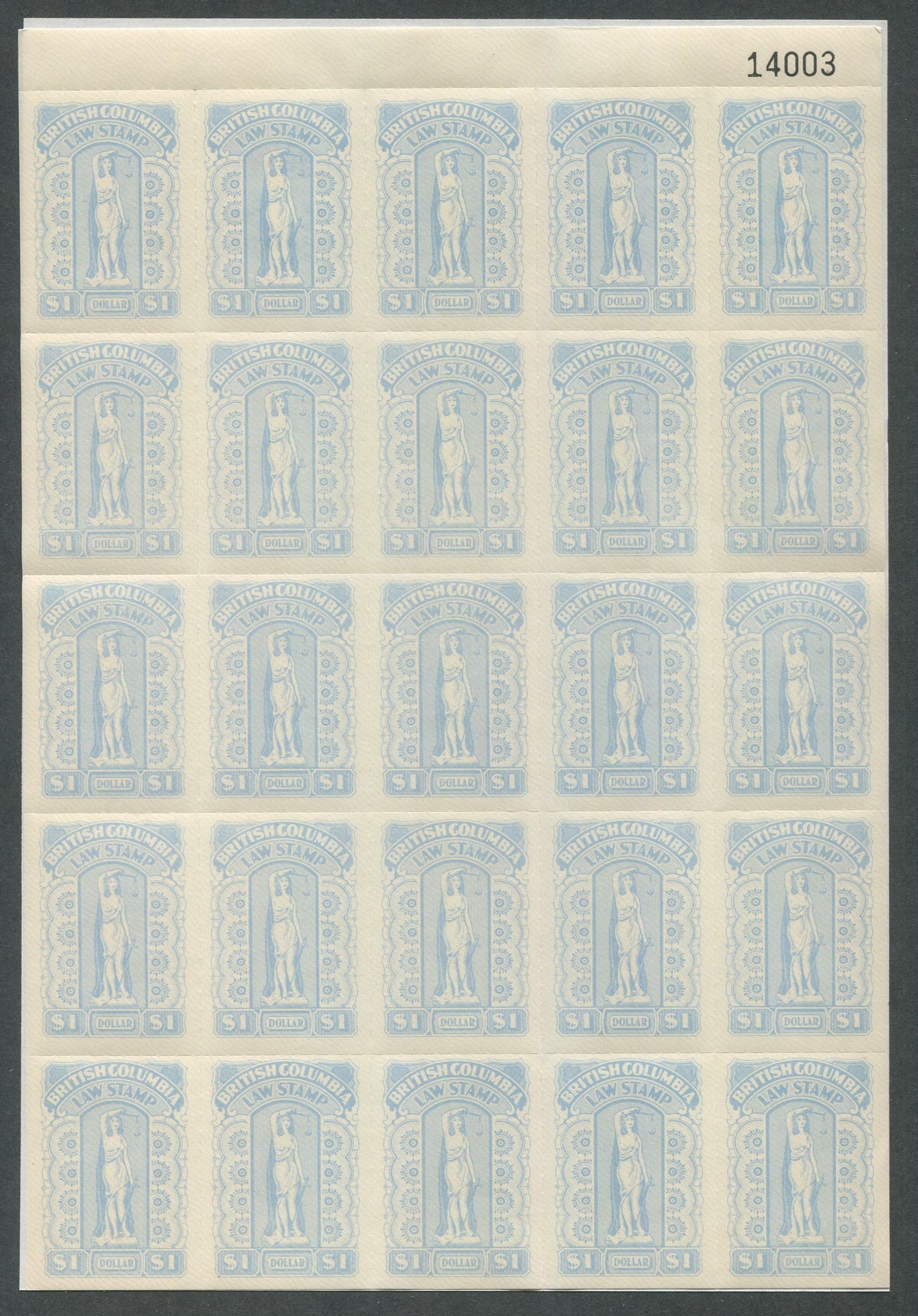 0063BC2207 - BCL63 - Mint Sheet of 25