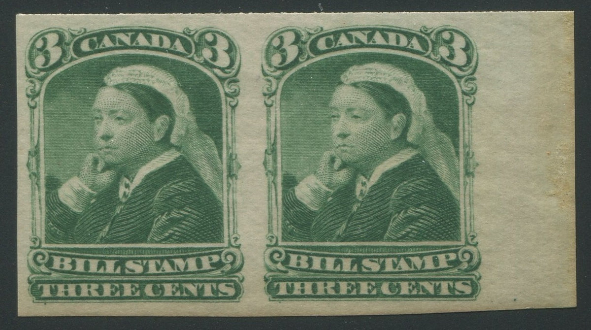 0040FB2207 - FB40c - Mint Imperf Pair