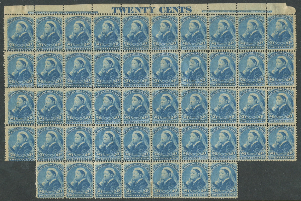 0048FB2009 - FB48 - Mint Part Sheet of 47