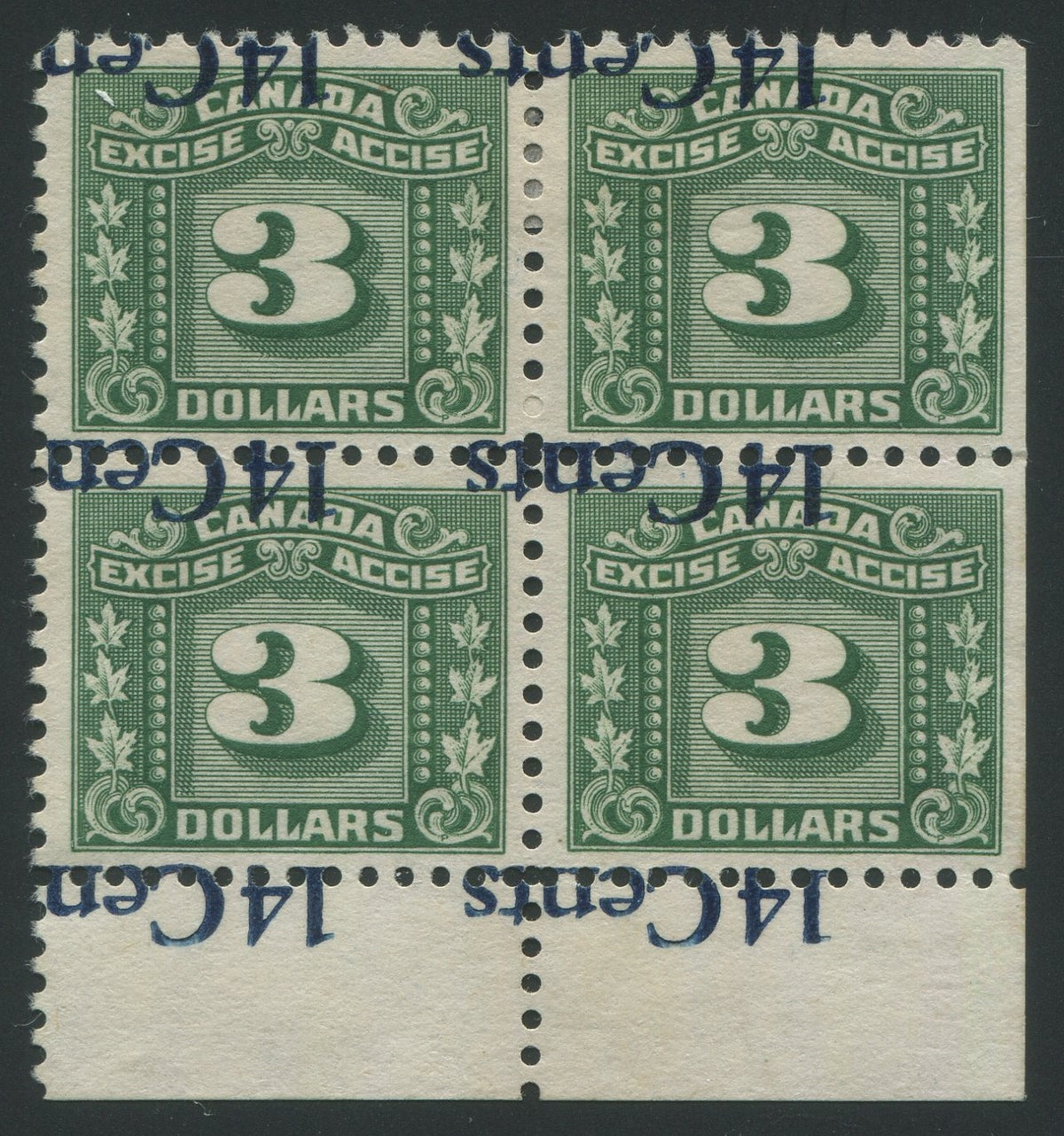 0122FX2207 - FX122a - Mint Block of 4