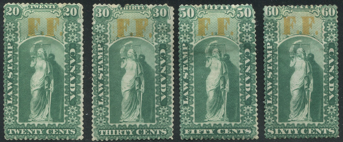 0018ON2010 - OL18d, OL19a, OL21a, OL22a - Mint