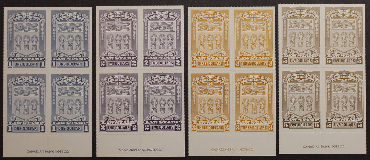 0068SL2009 - SL68-SL78 - Mint Inscription Block Set