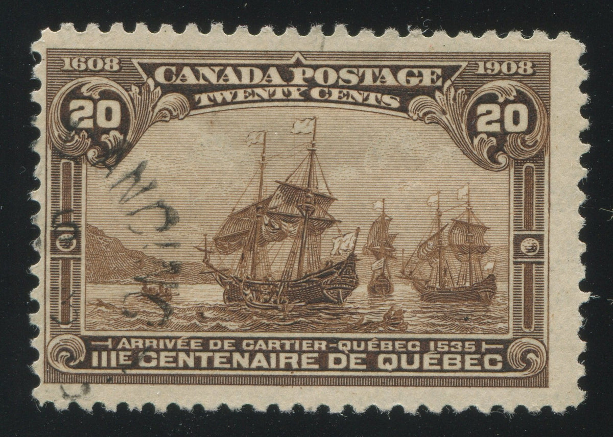 0103CA1710 - Canada #103 - Used Minor Re-Entry