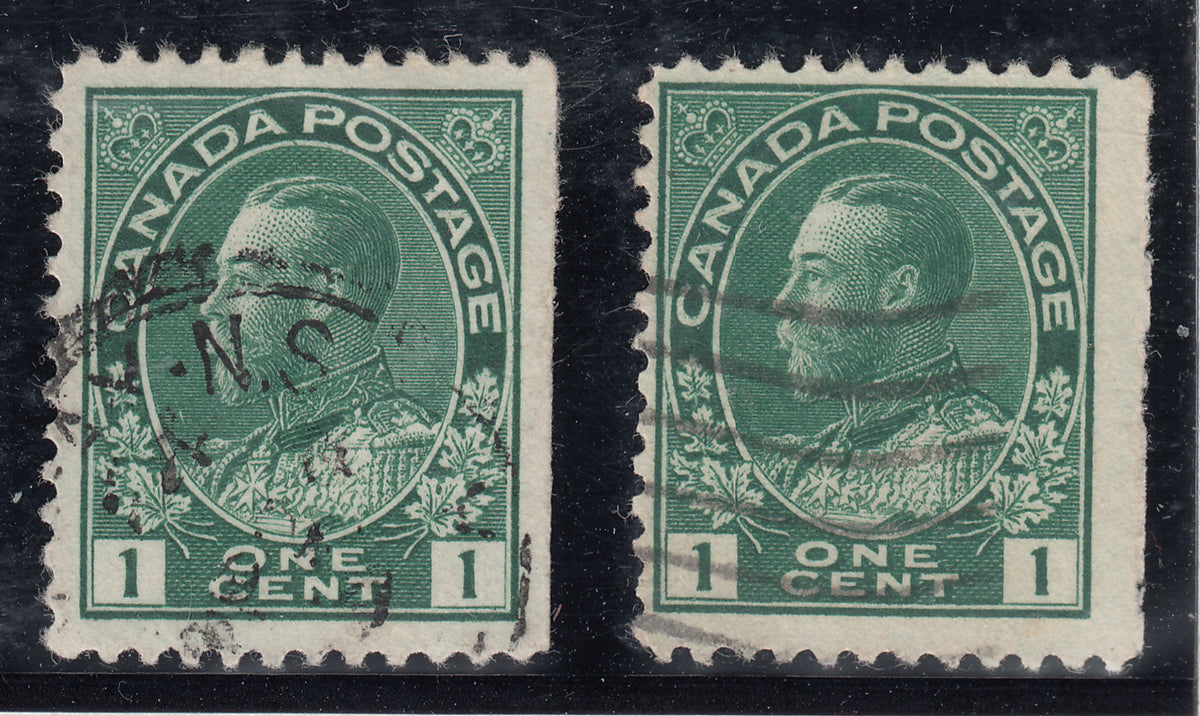 0104CA1711 - Canada #104 - Used, Re-entries (Marler Type R4)