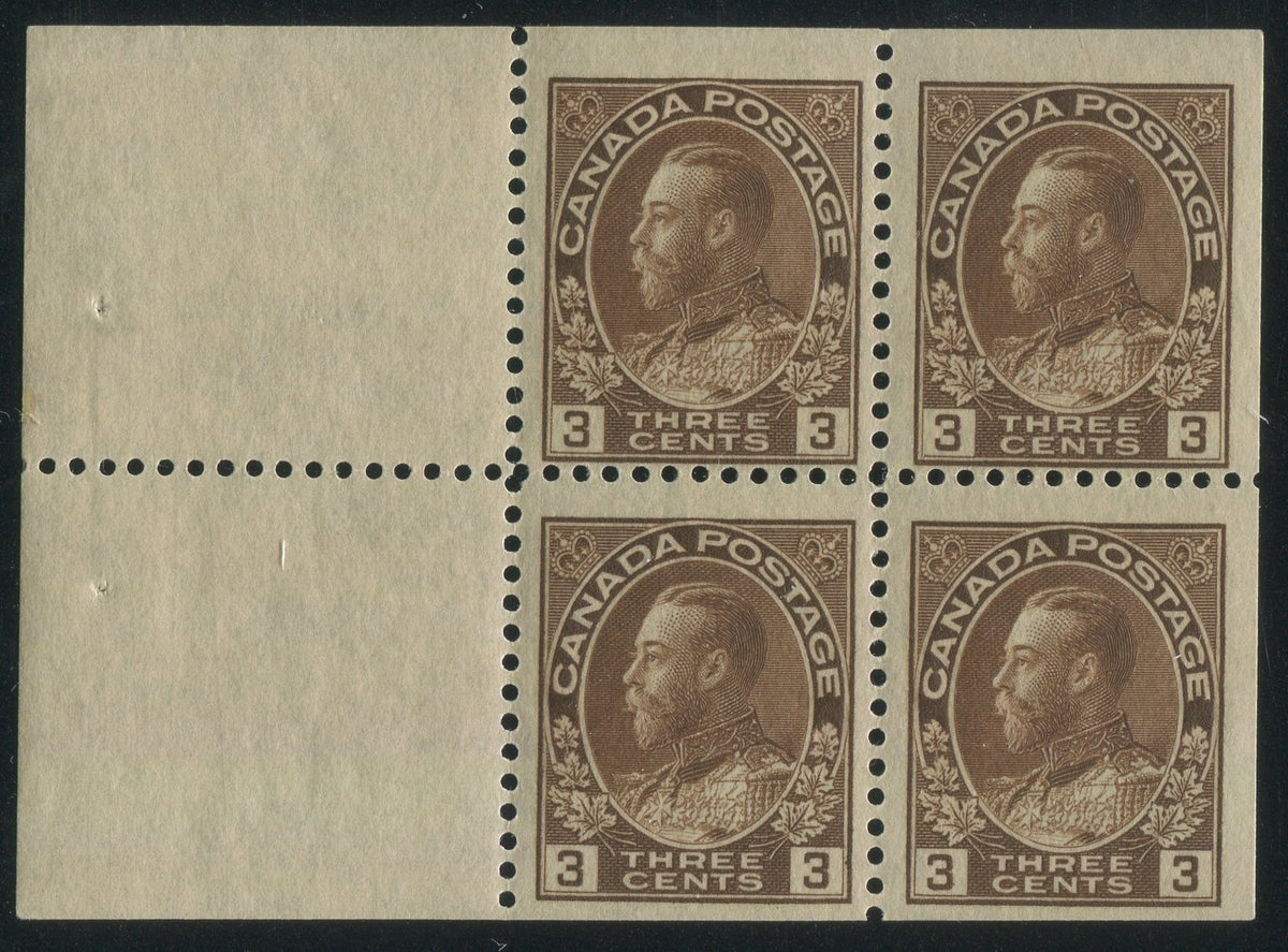 0108CA2302 - Canada #108a - Mint Booklet Pane