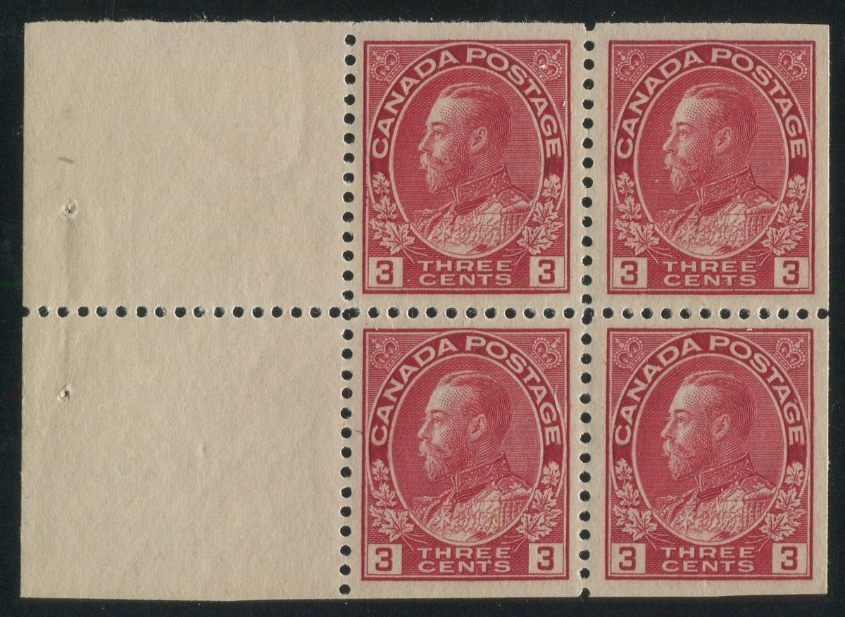 0109CA2302 - Canada #109a - Mint Booklet Pane