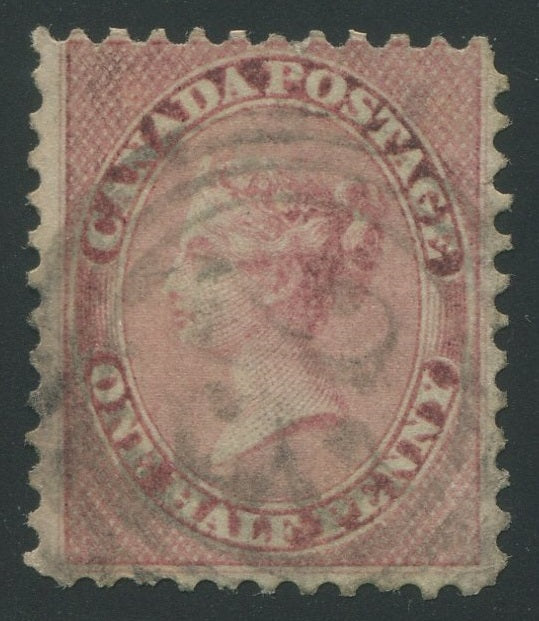 0011CA2208 - Canada #11  -  4-Ring Numeral Cancel &#39;23&#39;