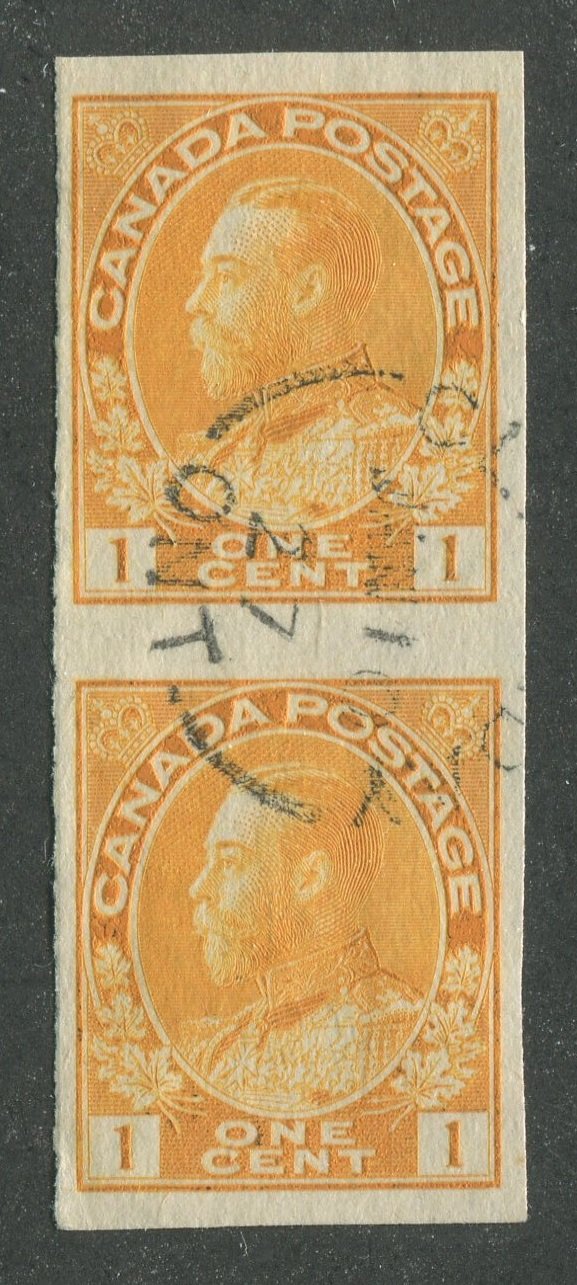 0136CA1708 - Canada #136 Imperf Pair