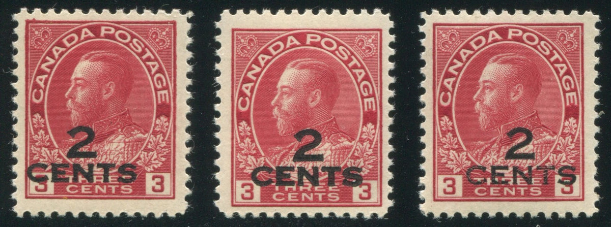 0140CA2002 - Canada #140 Mint Set of 3