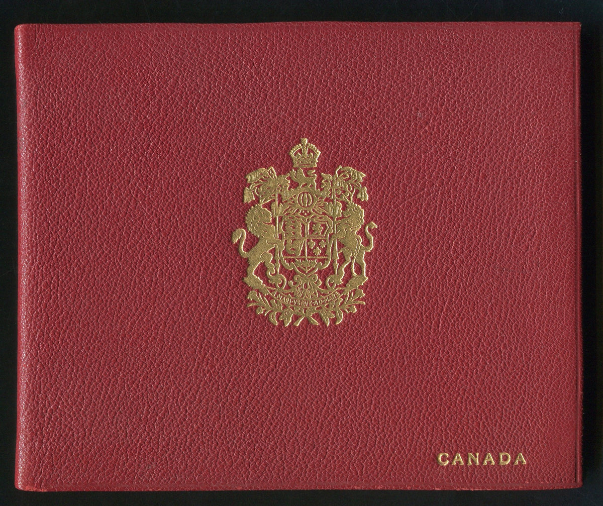 0141CA1708 - Canada #141-148, E3 1927 Presentation Booklet