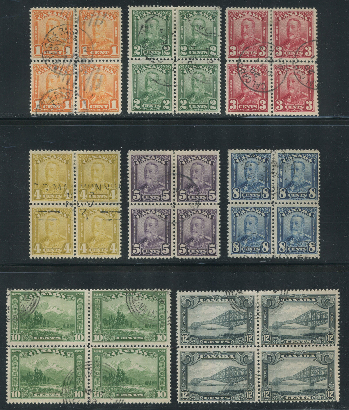 0149CA2209 - Canada #149-156 Block of 4 Short Set