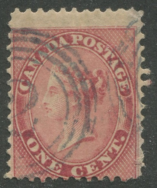 0014CA2209 - Canada #14, 4-Ring Numeral Cancel &#39;2&#39;