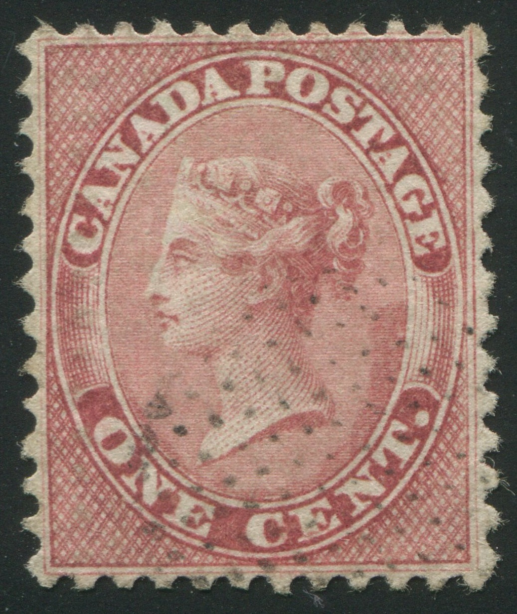 0014CA2206 - Canada #14v - Used &#39;E&#39; Flaw