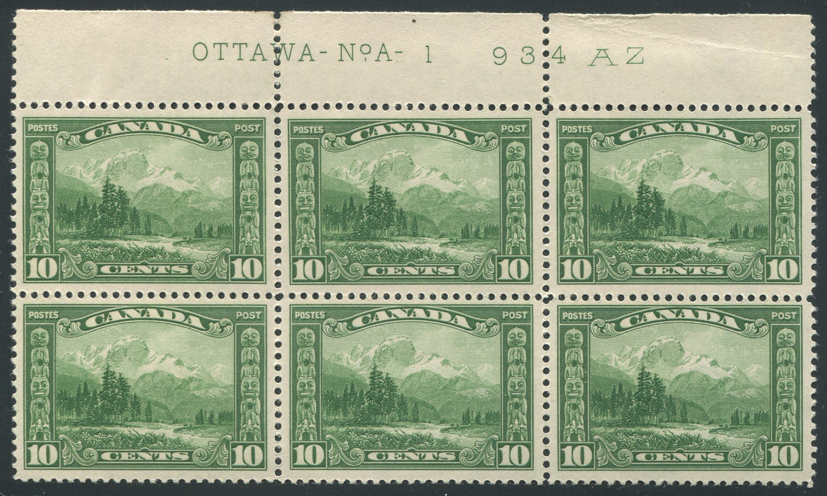 0155CA1811 - Canada #155 Plate Block