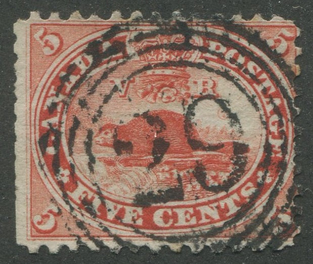 0015CA2209 - Canada #15, 4-Ring Numeral Cancel &#39;29&#39;