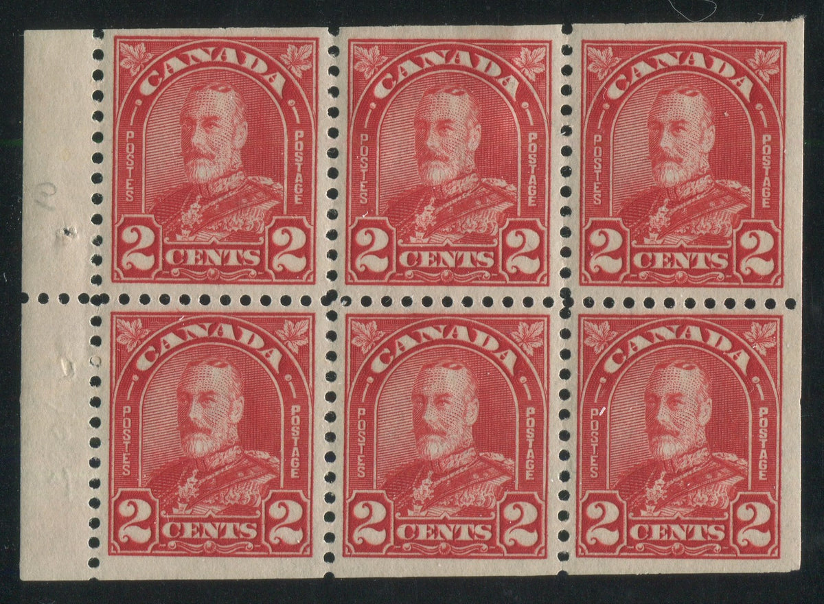 0165CA2302 - Canada #165b - Mint Booklet Pane