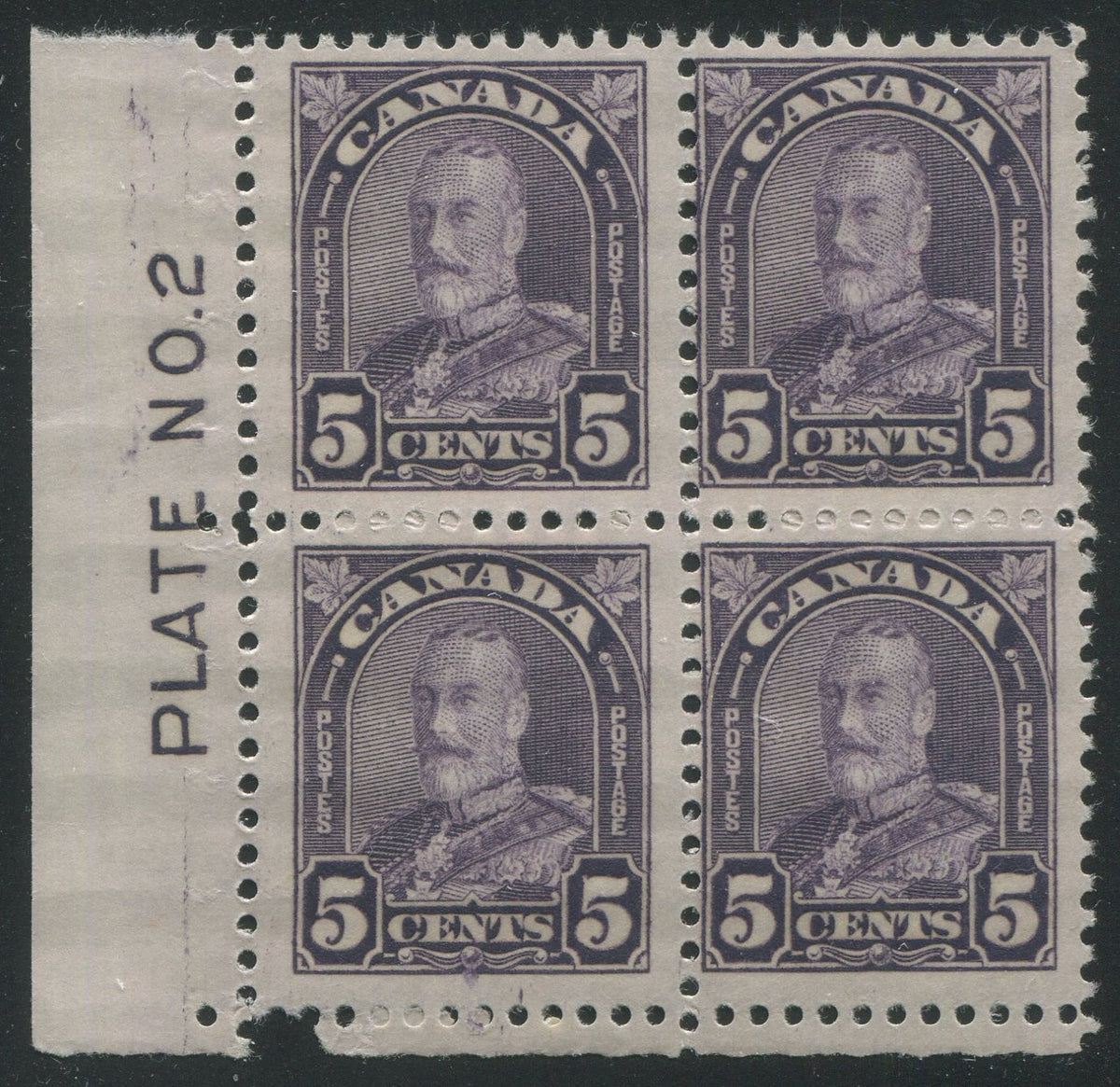 0169CA2210 - Canada #169 - Plate Block