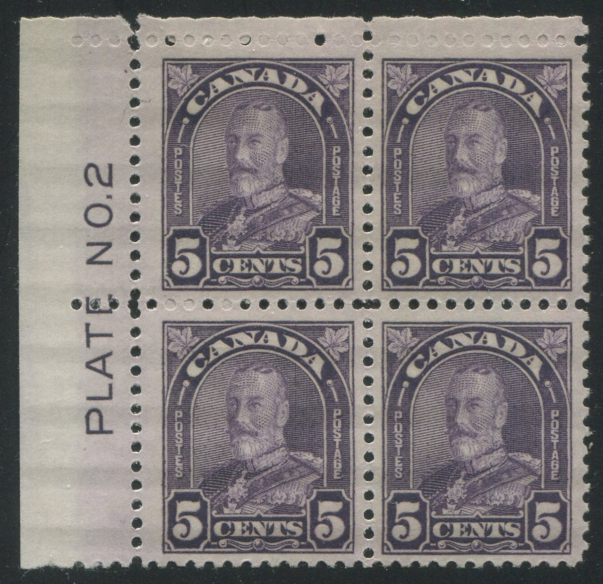 0169CA2210 - Canada #169 - Plate Block