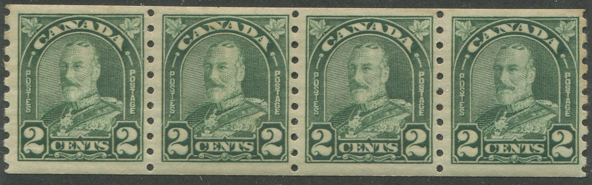 0180CA2210 - Canada #180 Strip of 4