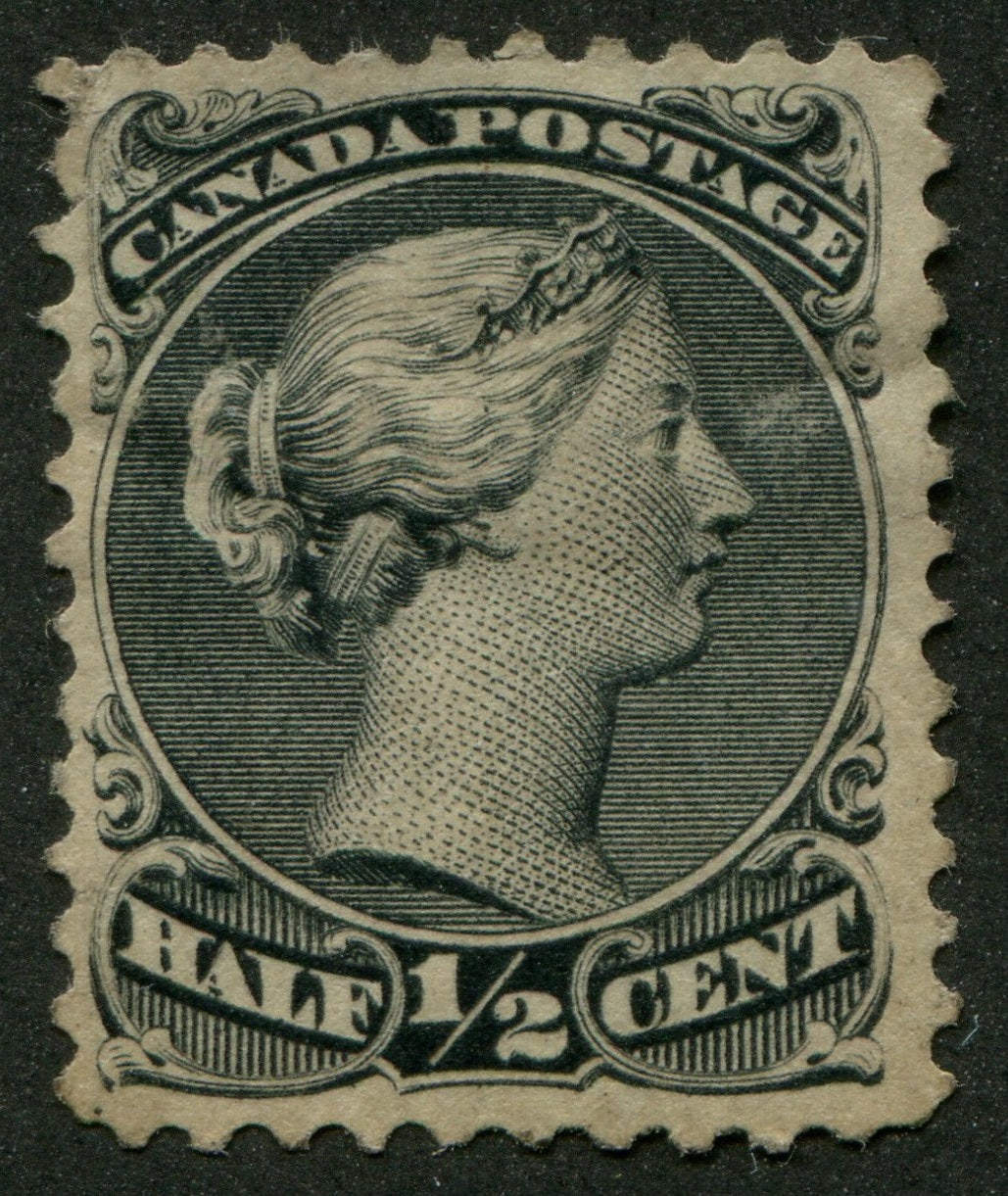 0021CA2206 - Canada #21iv - Mint &#39;Spur&#39; Variety