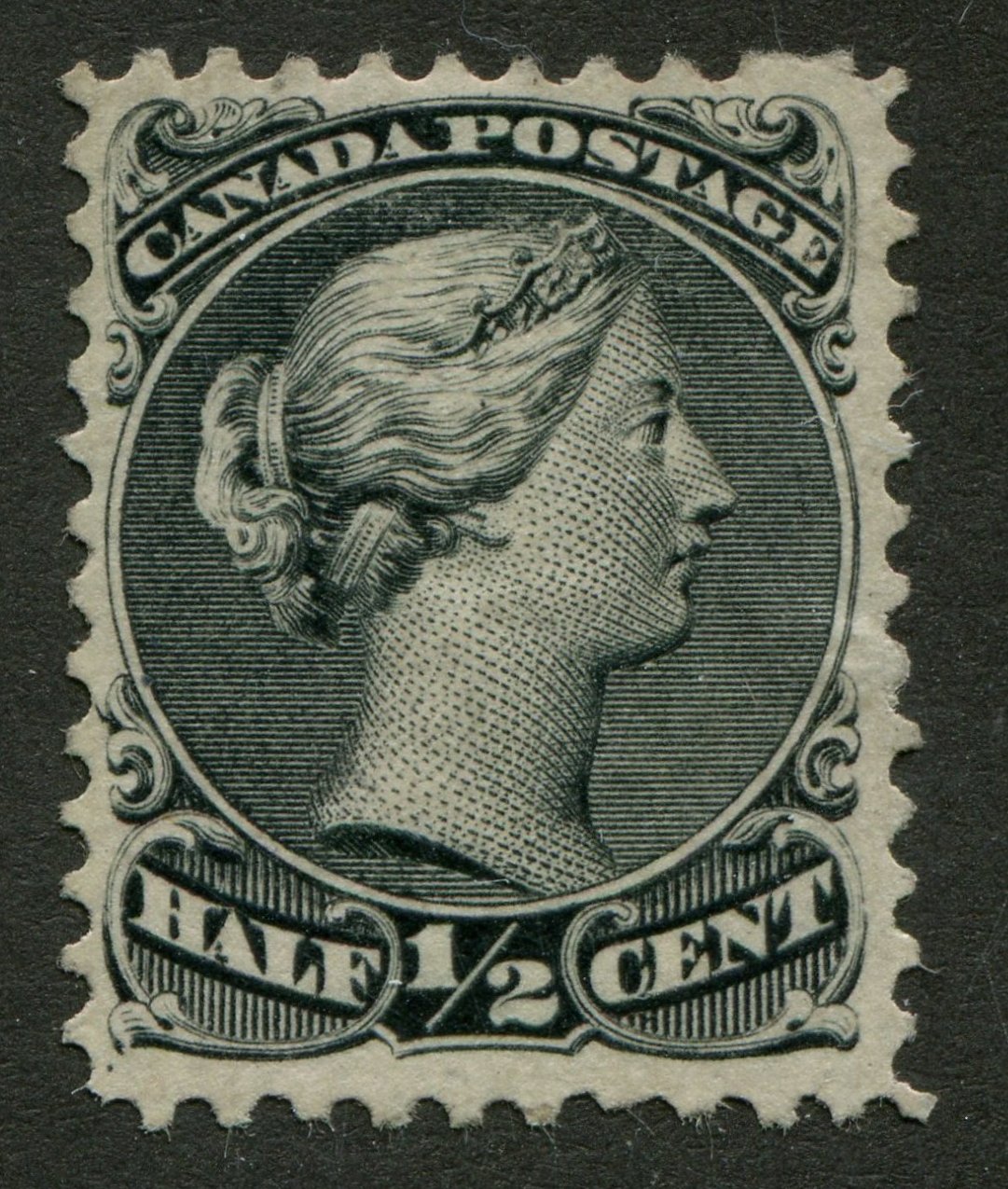0021CA1708 - Canada #21iv - Mint &#39;Spur&#39; Variety