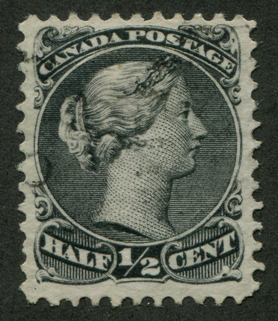 0021CA1708 - Canada #21iv - Used &#39;Spur&#39; Variety