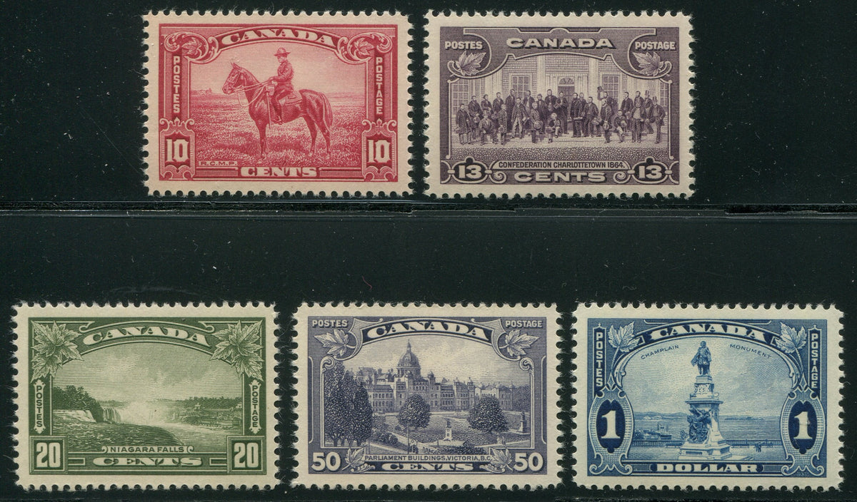 0223CA2211 - Canada #223-227 Short Set