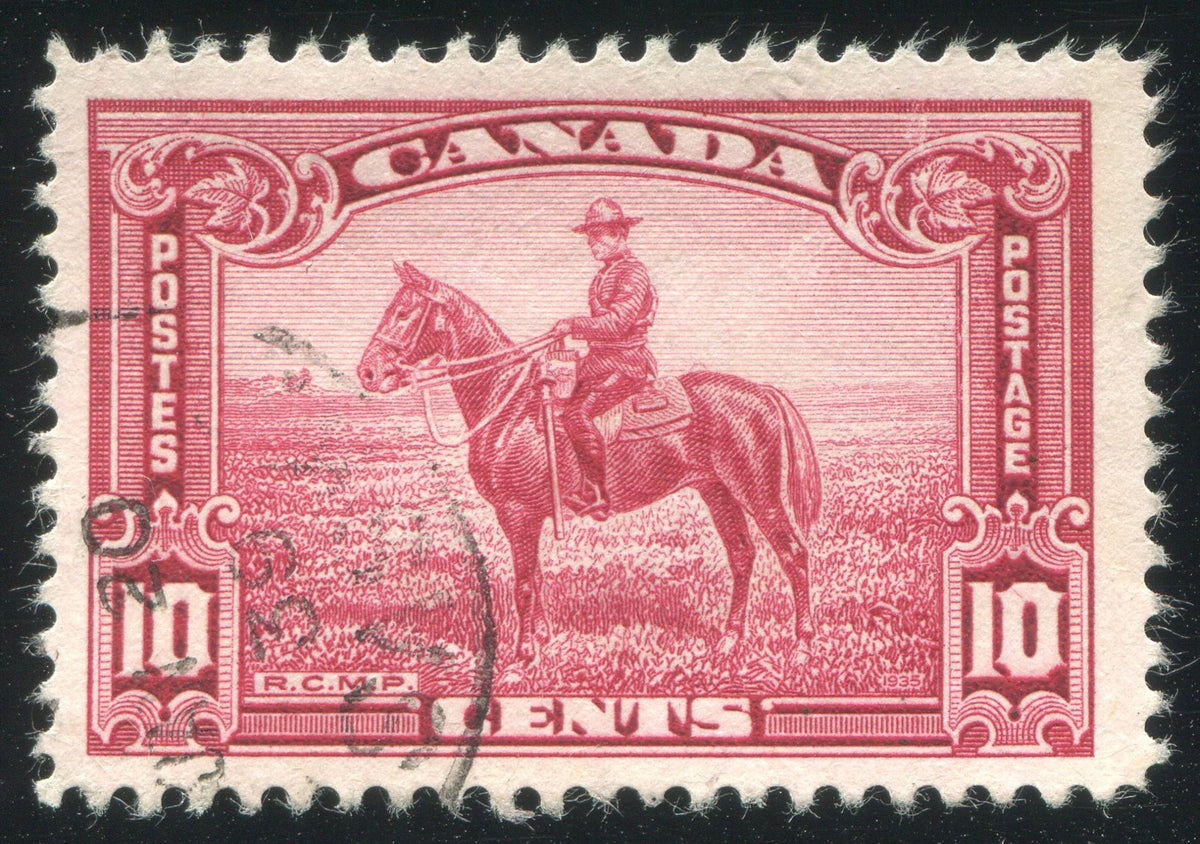 0223CA2002 - Canada #223iv - Used &#39;Bird Cage&#39; Variety