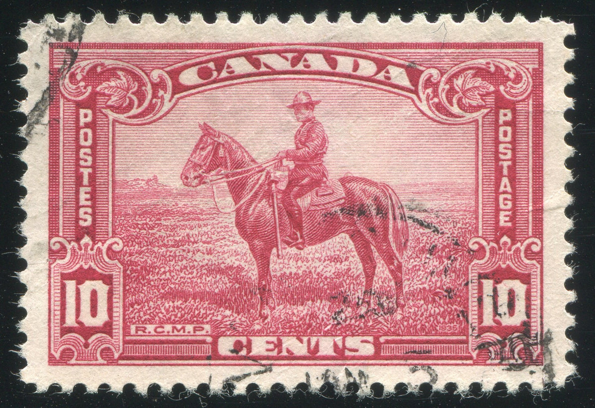 0223CA2002 - Canada #223iv - Used &#39;Bird Cage&#39; Variety