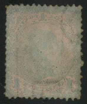 0022CA1708 - Canada #22a - Used, Watermarked Bothwell Paper