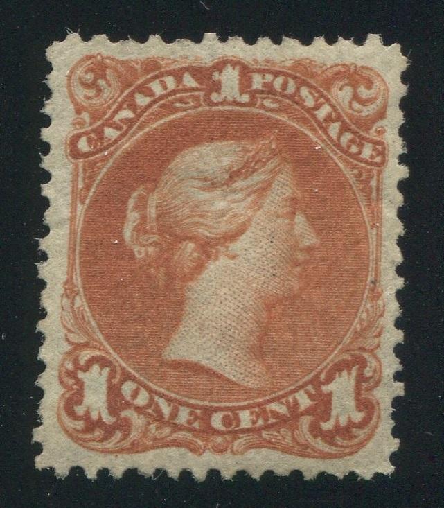 0022CA1710 - Canada #22b - Mint, Thin Paper