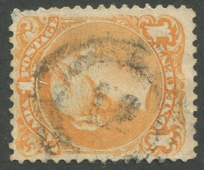 0023CA2002 - Canada #23, 2-Ring Numeral Cancel &#39;12&#39;