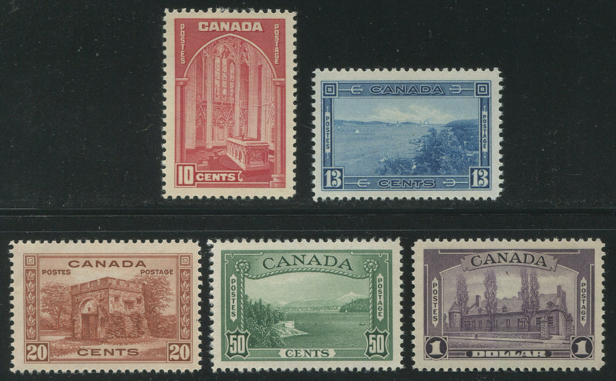 0241CA2301 - Canada #241-245 Set