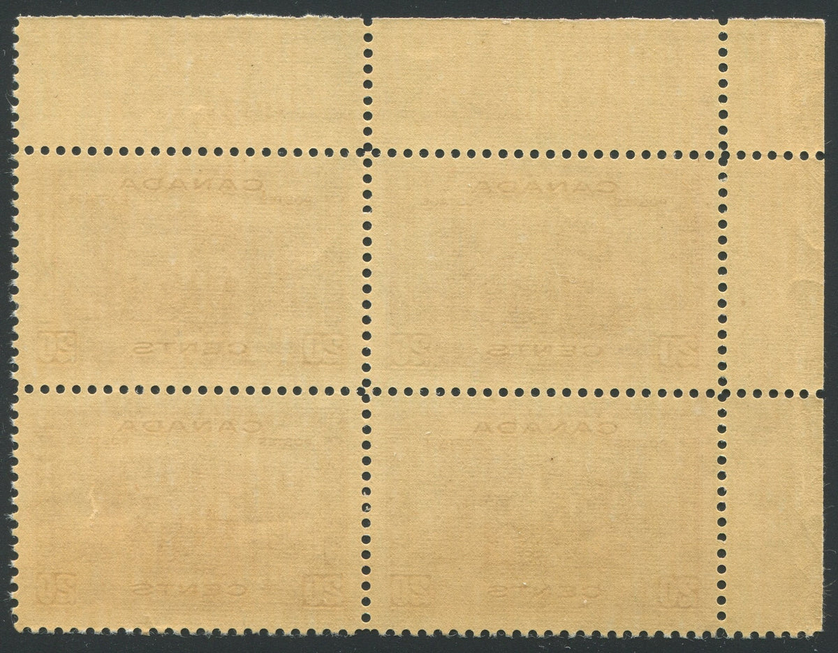 0243CA1910 - Canada #243 Plate Block