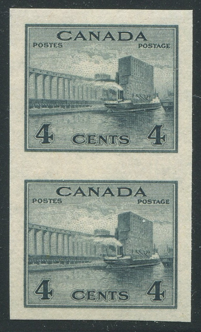 0253CA1906 - Canada #253a - Mint Imperf Pair