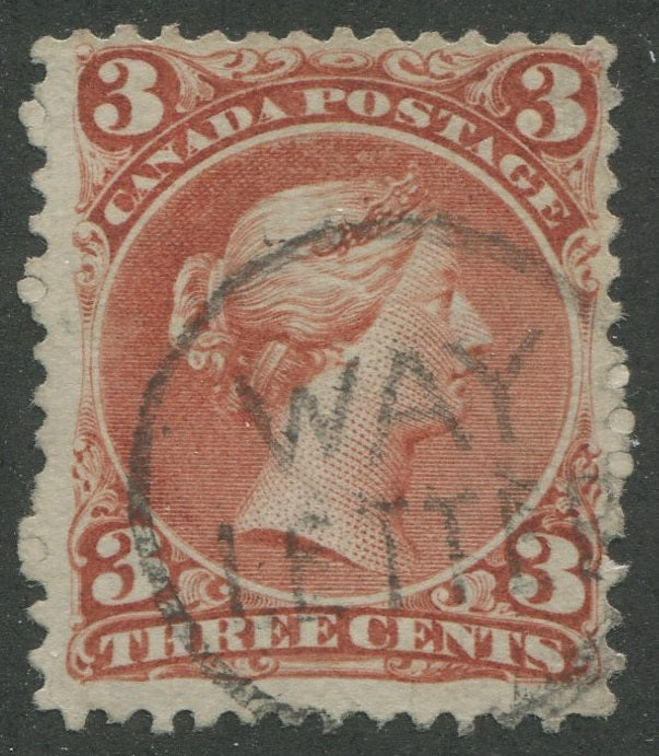 0025CA2209 - Canada #25, &#39;Way Letter&#39; Cancel