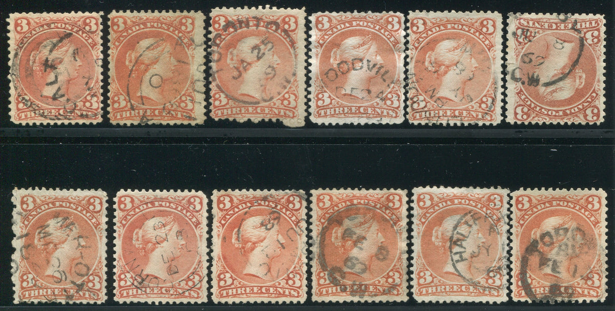 0025CA2002 - Canada #25, Dated Set of 12 Large Queens