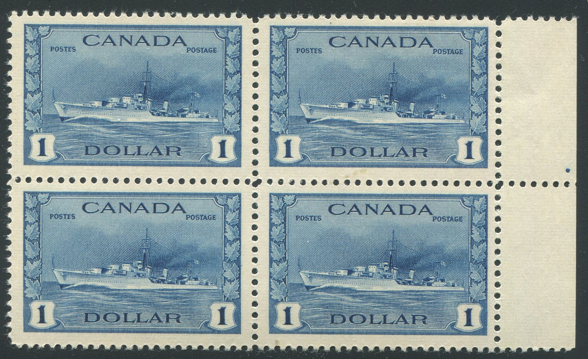 0262CA1910 - Canada #262 Block of 4