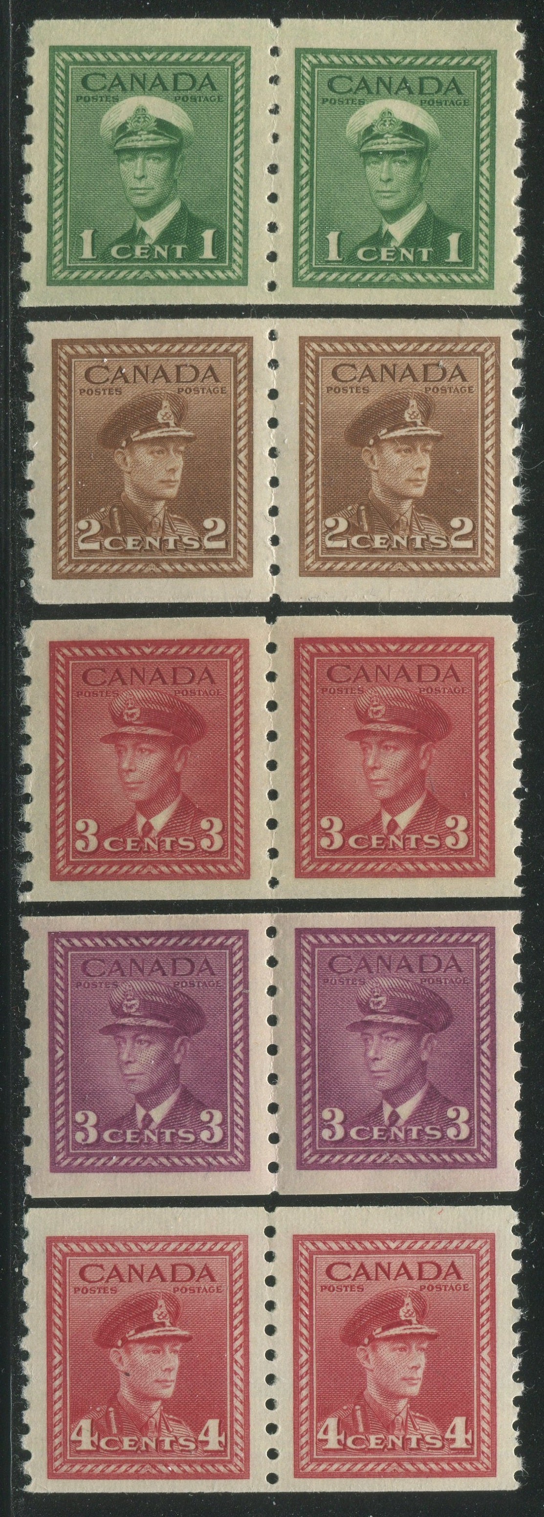 0263CA2211 - Canada #263-267 Pair Set