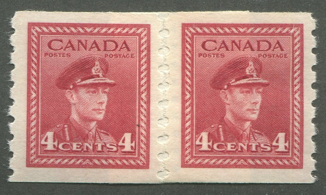 0267CA2002 - Canada #267 Mint Repair Paste-up Pair
