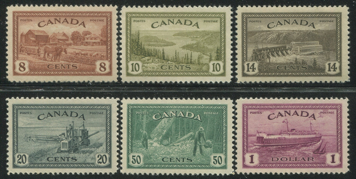 0268CA2211 - Canada #268-273 Set