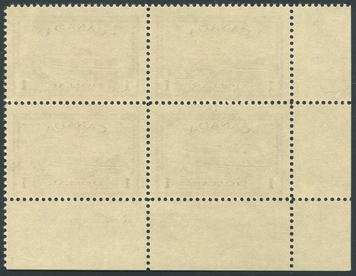 0273CA1910 - Canada #273 Plate Block